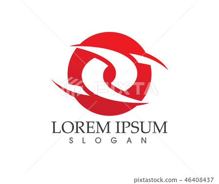 X Letter Logo Template vector icon design 46408437