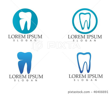 Dental care logo and symbols template Dental care logo and symbols template 46408891