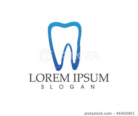 Dental care logo and symbols template Dental care logo and symbols template 46408901