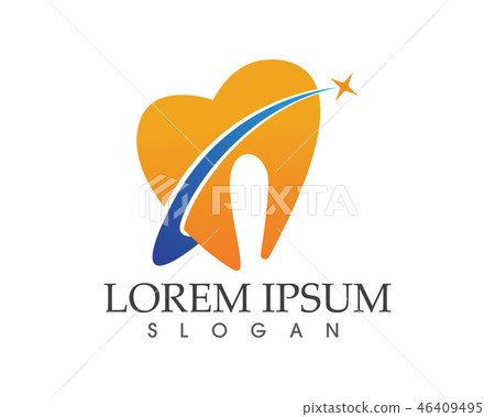 Dental care logo and symbols template icons app Dental care logo and symbols template icons app 46409495