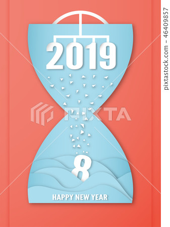 Happy New Year 2019 background. 46409857