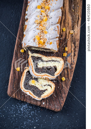 Christams festive sweet poppy seed cake Christams festive sweet poppy seed cake 46410860