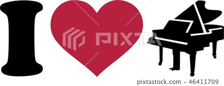 i_love_grand_piano_pic.eps 46411709