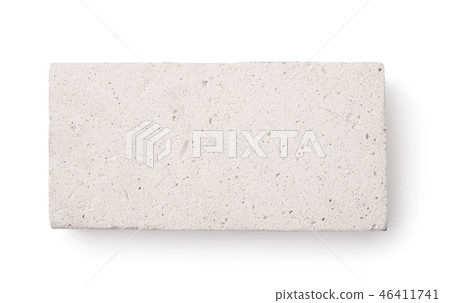 Top view of  foamed gypsum brick 46411741