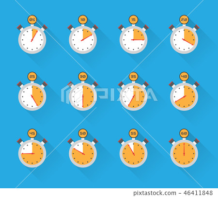 Stopwatch Counting time Stopwatch Counting time 46411848
