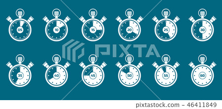Stopwatch Counting time Stopwatch Counting time 46411849