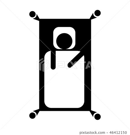 New stick man in bed 46412150
