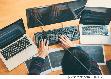 Professional Development programmer working in programming websi 46412336
