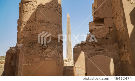 Karnak Temple in Luxor, Egypt.  46412474