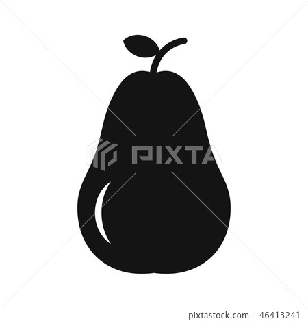 Pear simple icon Pear simple icon 46413241