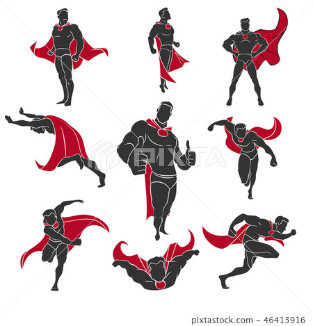 Superhero comics set 46413916