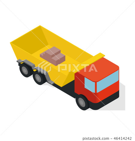 Isometric truck icon 46414242