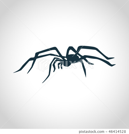 Spider black silhouette 46414528