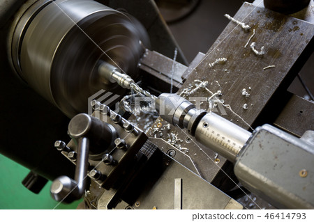 Landscape of lathe processing 46414793