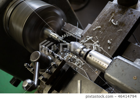 Landscape of lathe processing 46414794