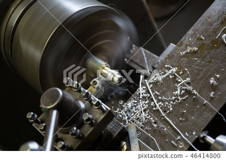 Landscape of lathe processing 46414800