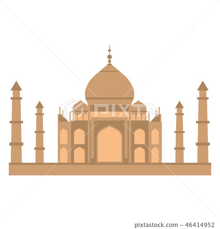Taj-mahal temple flat Taj-mahal temple flat 46414952