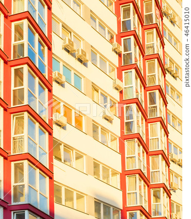 Modern apartment building Kiev, Ukraine 46415010