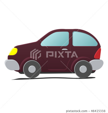 Cartoon little car 46415338