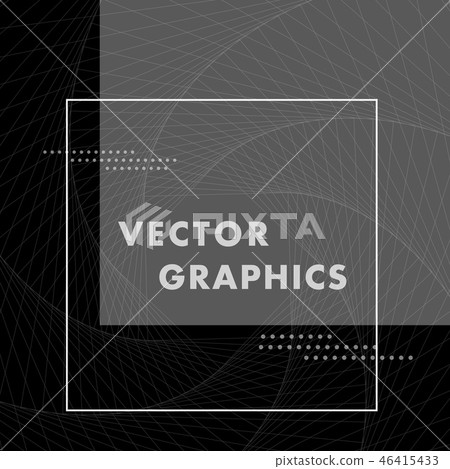 Abstract vector background with hexagon spiral pattern Abstract vector background with hexagon spiral pattern 46415433