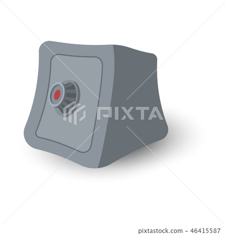Safe box cartoon illustration Safe box cartoon illustration 46415587