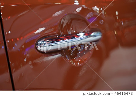 Car door handles are an important part of a car. Car door handles are an important part of a car. 46416478