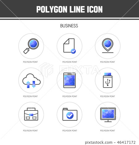 Business Icon Set Business Icon Set 46417172