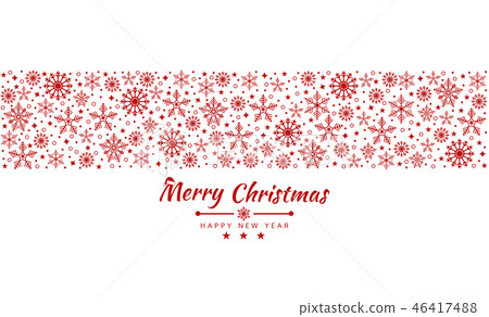 Merry Christmas background with element collection Merry Christmas background with element collection 46417488