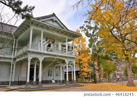 Autumn Matsue Castle Castle Town 46418245