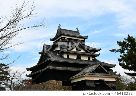 Autumn Matsue Castle Castle Town 46418252