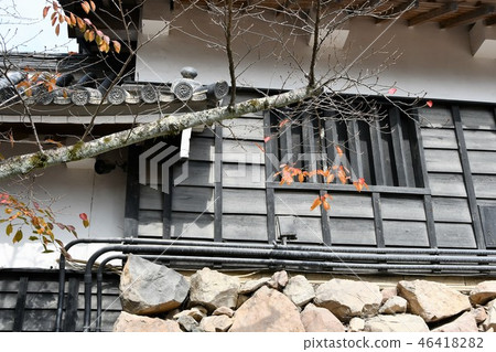 秋天松江城堡城堡鎮 秋天松江城堡城堡鎮 46418282
