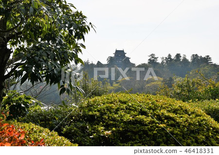 秋天松江城堡城堡鎮 秋天松江城堡城堡鎮 46418331