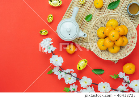 Chinese new year & lunar new year holiday. Chinese new year & lunar new year holiday. 46418723