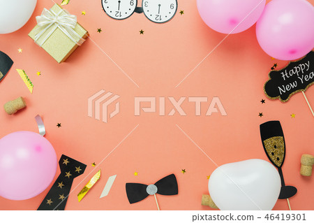 Merry Christmas decorations & Happy new year. 46419301