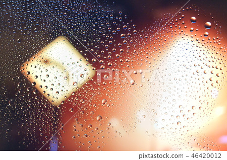 Driving Rain Poor visibility 46420012