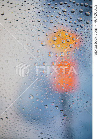 Driving Rain Poor visibility 46420015