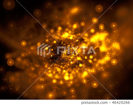 Abstract festive blur with bokeh Abstract festive blur with bokeh 46420266