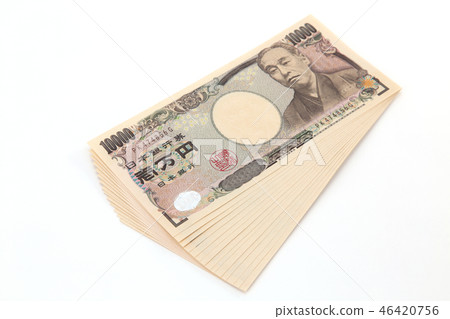 Ten thousand yen bill image 46420756