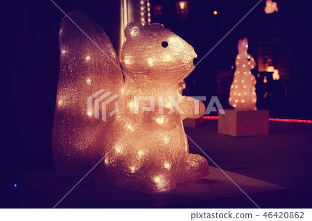 Decoration of animal statue Decoration of animal statue 46420862