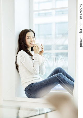 Young woman Young woman 46420975