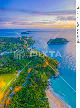 Phromthep cape and wind tubine viewpoint. 46421633