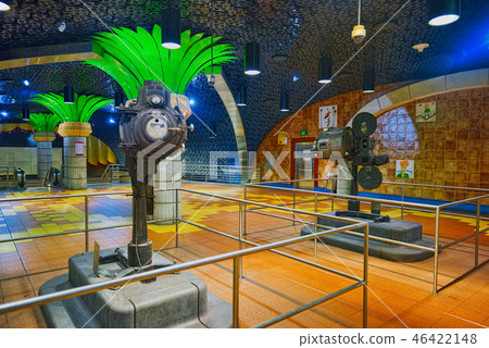 Inside, the interior of the subway Hollywood Inside, the interior of the subway Hollywood 46422148