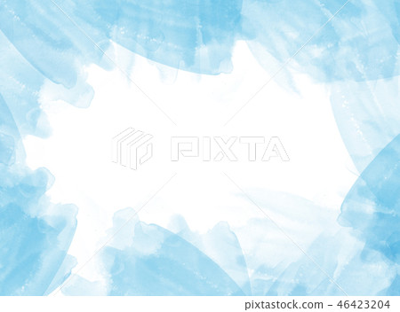 Colorful shape watercolor illustration painting. 46423204