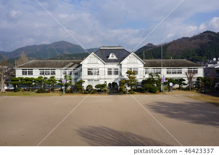 舊東海小學校舍（Kyushoenjyoujoujoujoujou）學校建築：岡山縣真庭市（原木井郡京都市） 46423337