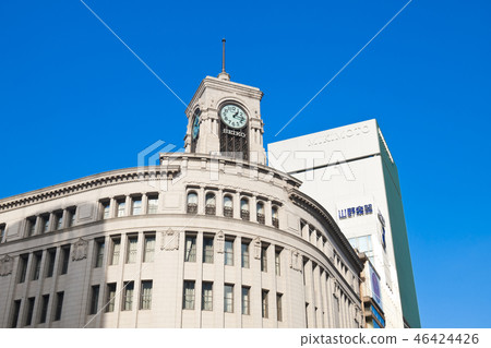 Ginza Wako Ginza 4-chome intersection Ginza Wako Ginza 4-chome intersection 46424426