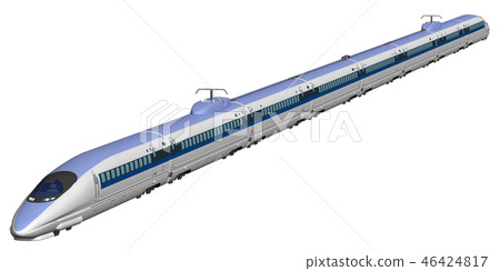 Shinkansen 500 series - Stock Illustration [46424817] - PIXTA