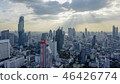 View of building and condominium in bangkok city  46426774
