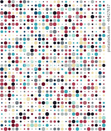 Seamless vector pattern with colorful dots Seamless vector pattern with colorful dots 46427637