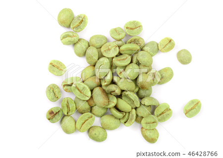 Coffee Bean Logo Isolated Coffe Beans On White Background Stock