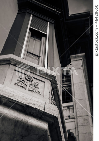 Vintage building ornament of La Chaux de Fonds 46429050